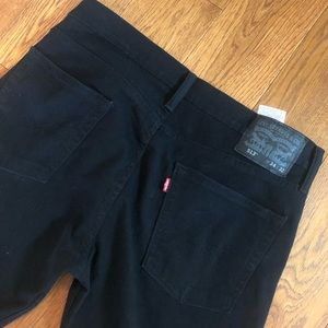 Levi’s black 513 jeans
